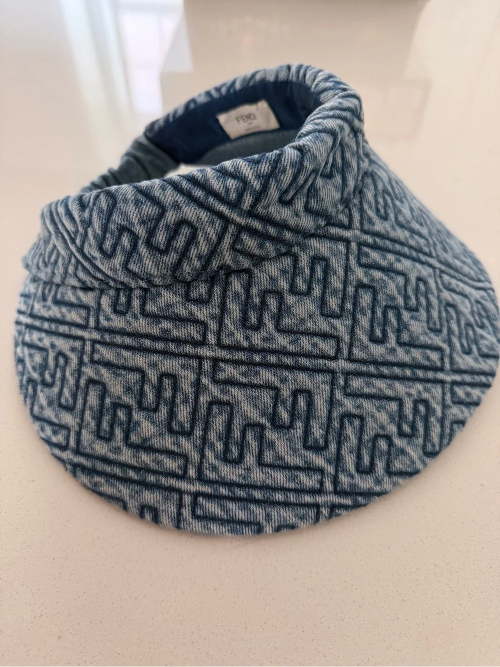 FENDI Denim FF Visor
